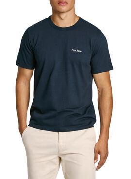 Camiseta Pepe Jeans Alfie azul para hombre