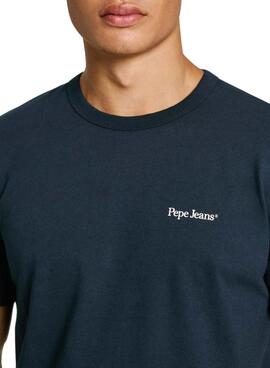 Camiseta Pepe Jeans Alfie azul para hombre