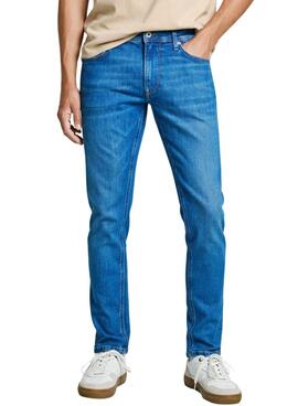 Pantalón Vaquero Pepe Jeans Stanley denim claro para hombre