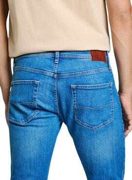 Pantalón Vaquero Pepe Jeans Stanley denim claro para hombre