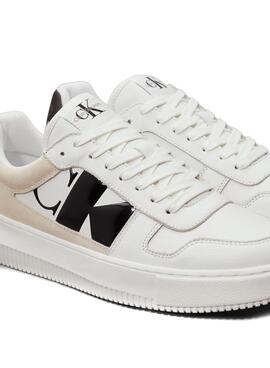 Zapatillas Calvin Klein Jeans Cupsole blanco para hombre