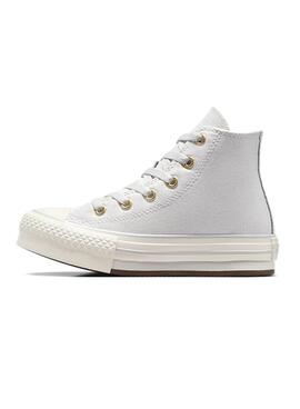 Zapatillas Converse Chuck Taylor All Star Eva Lift Tonal Blanco para mujer