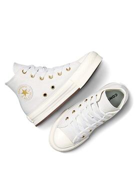 Zapatillas Converse Chuck Taylor All Star Eva Lift Tonal Blanco para mujer