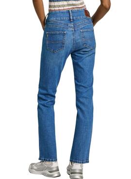 Pantalón Vaquero Pepe Jeans slim denim medio para mujer