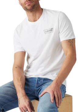 Camiseta Levis Graphic blanco para hombre