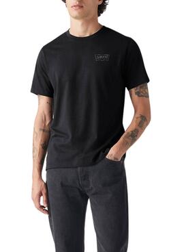 Camiseta Levis Graphic negro para hombre