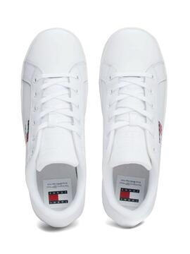 Zapatillas Tommy Jeans Flatform blanco para mujer