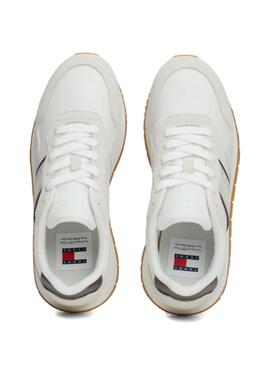 Zapatillas Tommy Jeans Eva Runner blanco para mujer