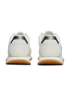 Zapatillas Tommy Jeans Eva Runner blanco para mujer