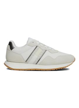 Zapatillas Tommy Jeans Eva Runner blanco para mujer