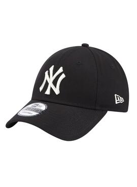 Gorra New Era Metallic Logo negro para hombre y mujer