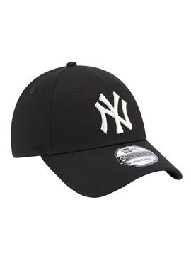 Gorra New Era Metallic Logo negro para hombre y mujer