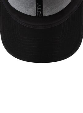 Gorra New Era Metallic Logo negro para hombre y mujer