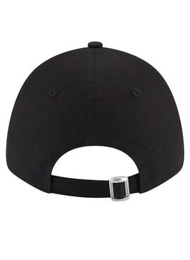 Gorra New Era Metallic Logo negro para hombre y mujer