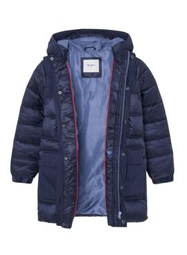 Plumífero Pepe Jeans Olan azul marino para niño