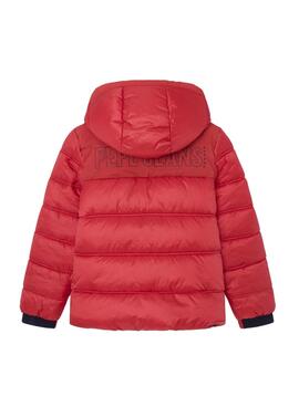 Plumífero Pepe Jeans Odonis rojo para niño