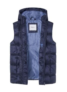 Chaleco Pepe Jeans Odyn marino para niño