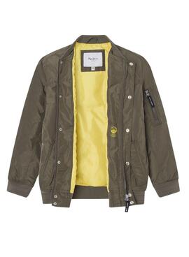 Chaqueta bomber Pepe Jeans Oconnor verde