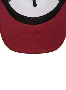 Gorra New Era World Series Trucker rojo para hombre y mujer