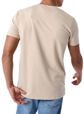 Camiseta Project x Paris Embroidery Logo beige para hombre