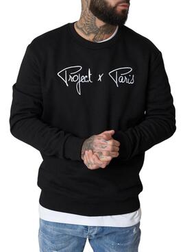 Sudadera Project x Paris Embroidery Logo negro para hombre