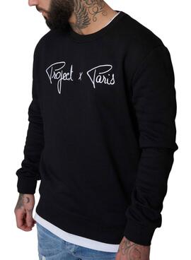 Sudadera Project x Paris Embroidery Logo negro para hombre