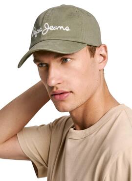 Gorra Pepe Jeans Warren Verde Para Hombre