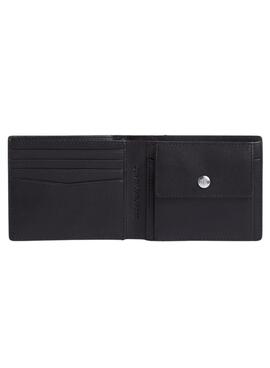 Billetera Calvin Klein Jeans Monogram negro 