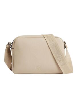 Bolso Calvin Klein Jeans Ultralight Camera Bag beige para mujer