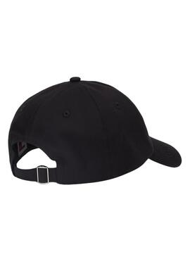 Gorra Tommy Jeans Heritage Structured negro para hombre