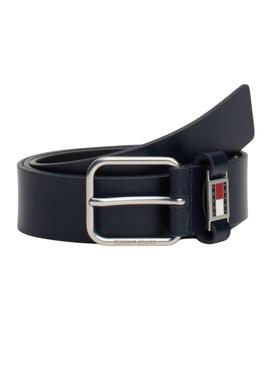 Cinturón Tommy Hilfiger Scanton piel azul marino para hombre