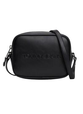 Bolso Tommy Jeans Essential Must Camera negro para mujer