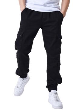 Pantalón Project x Paris cargo negro para hombre