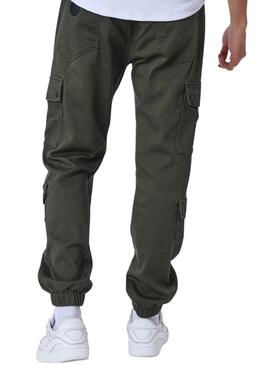 Pantalón Project x Paris cargo verde para hombre