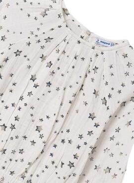 Blusa Mayoral estampado estrellas para niña