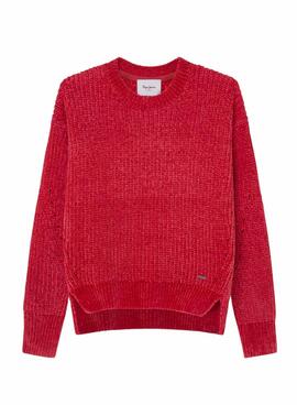 Jersey Pepe Jeans Willow rojo para niña