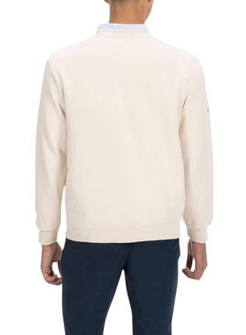 Sudadera El Pulpo Nature Lovers beige para hombre