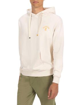 Sudadera El Pulpo Camper beige para hombre