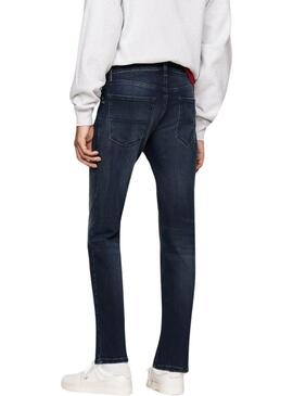 Pantalón vaquero Tommy Jeans Scanton Slim azul para hombre