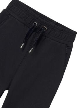 Pantalón Mayoral deportivo jogger negro para niña 