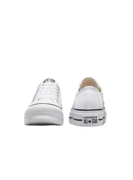 Zapatillas Converse Chuck Taylor All Star Leather Platform Blanco 