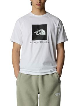 Camiseta The North Face Redbox blanco para hombre