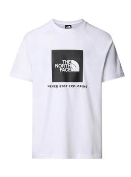 Camiseta The North Face Redbox blanco para hombre