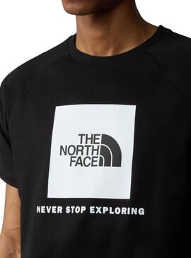 Camiseta The North Face Redbox negro para hombre