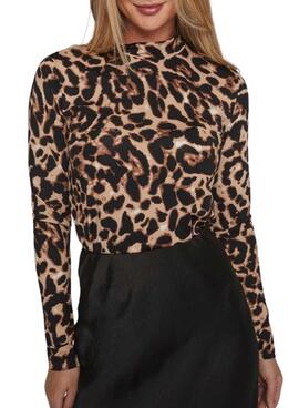 Camisa Vila Vileoa leopardo para mujer