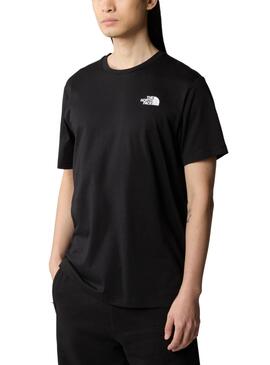 Camiseta The North Face Box negro para hombre