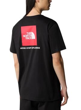 Camiseta The North Face Box negro para hombre