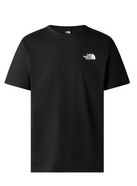 Camiseta The North Face Box negro para hombre