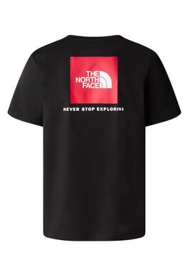 Camiseta The North Face Box negro para hombre