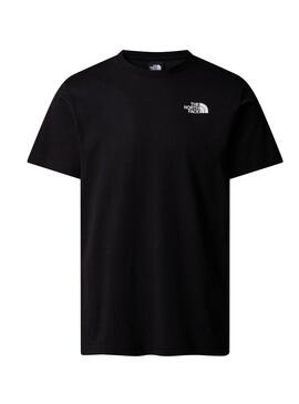 Camiseta The North Face Vertical logo negro para hombre